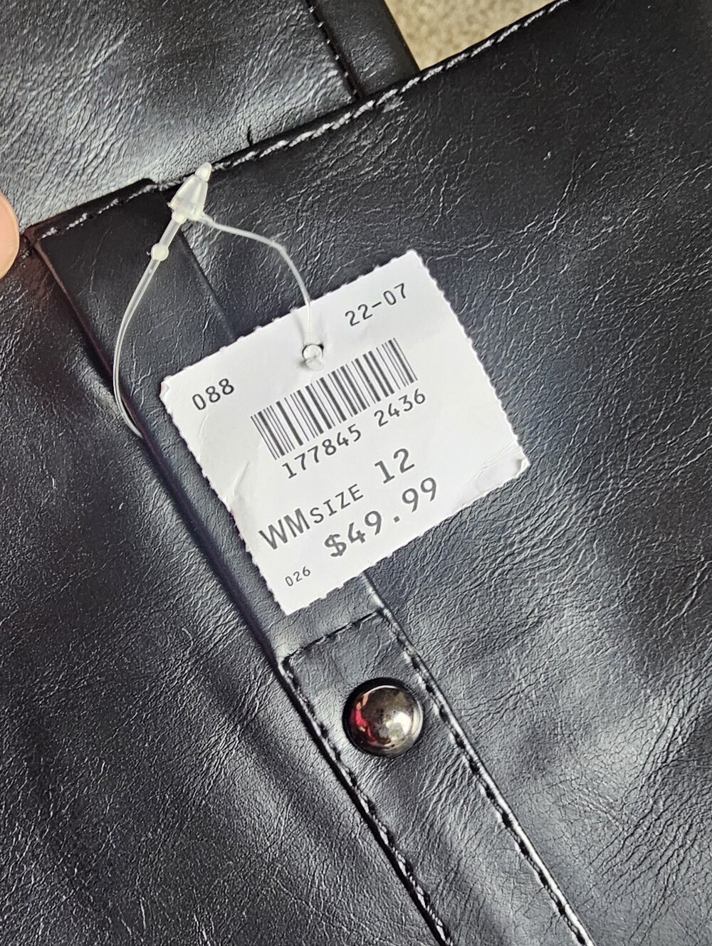 NEW American Eagle Size 12 Black Tall Boots - Picture 6 of 7